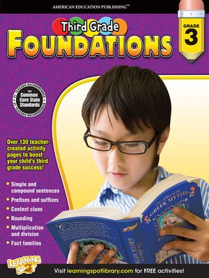 cover image of Third Grade Foundations, Grade 3